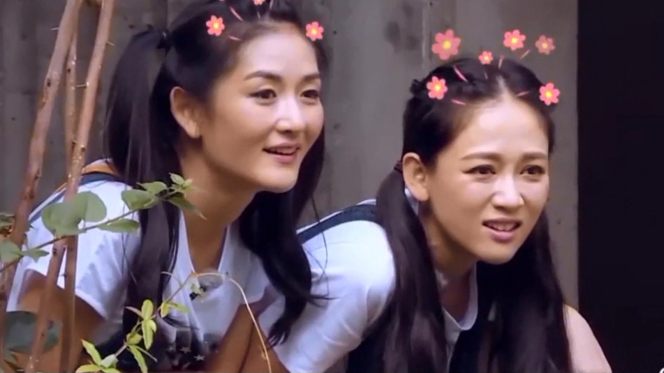 有一种友情叫做谢娜和陈乔恩,太阳女神和向日葵女神真的甜!