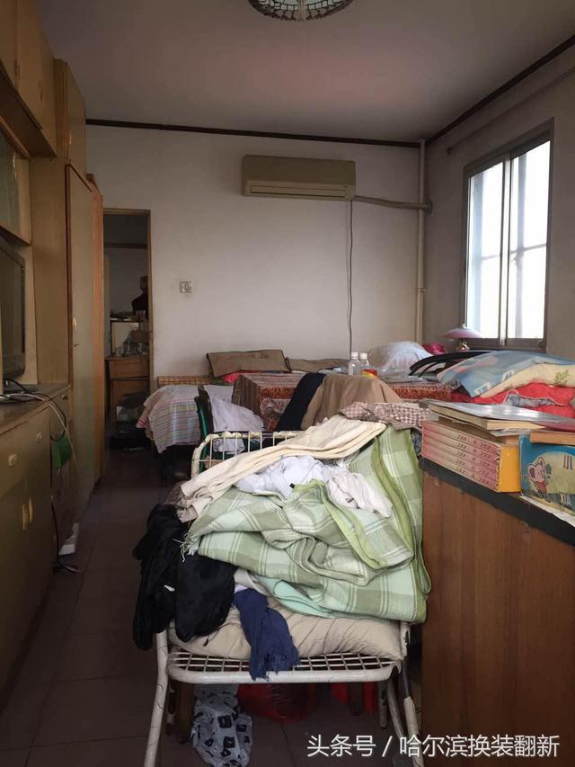 哈尔滨旧房改造,60㎡旧貌换新颜