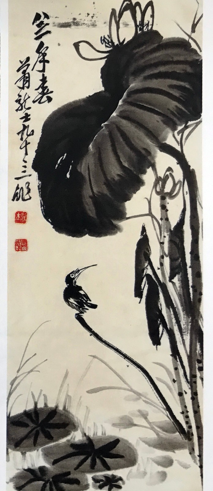 萧龙士国画作品:花卉