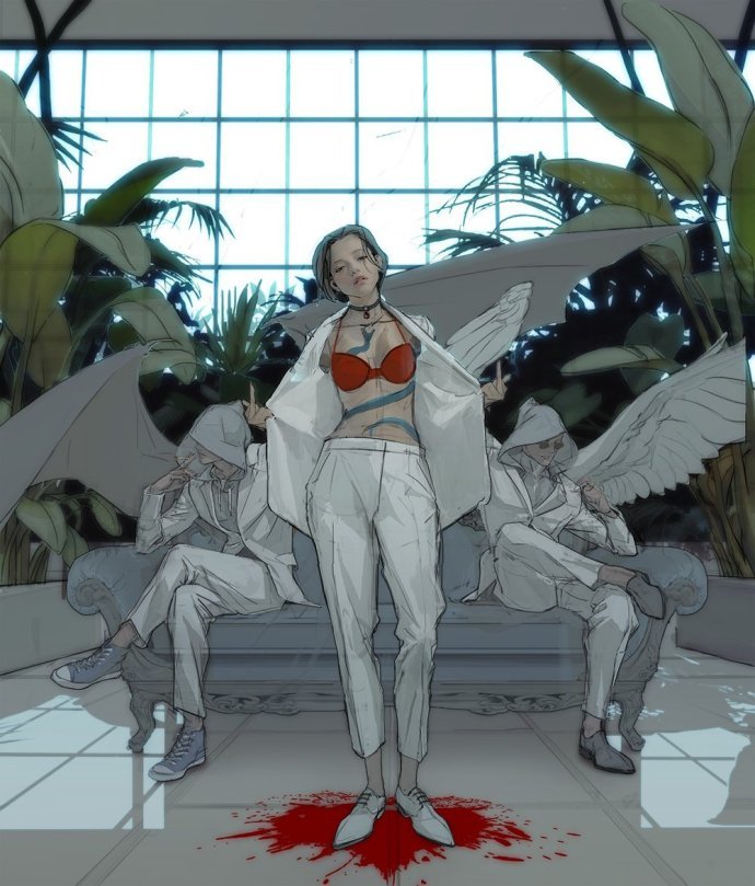 韩国插画师 한아름 twi：HanAhReum