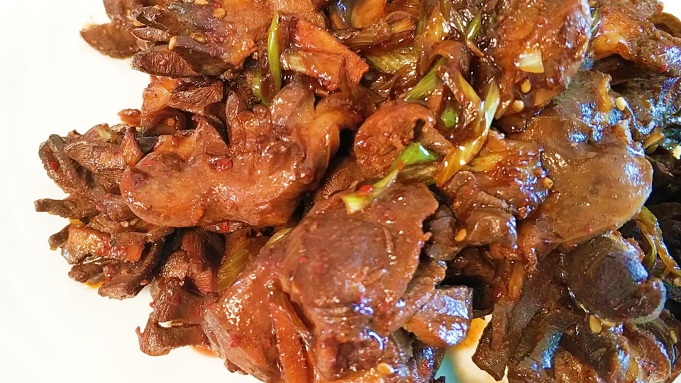 孜然鸡胗的做法(孜然牛肉的家常做法)