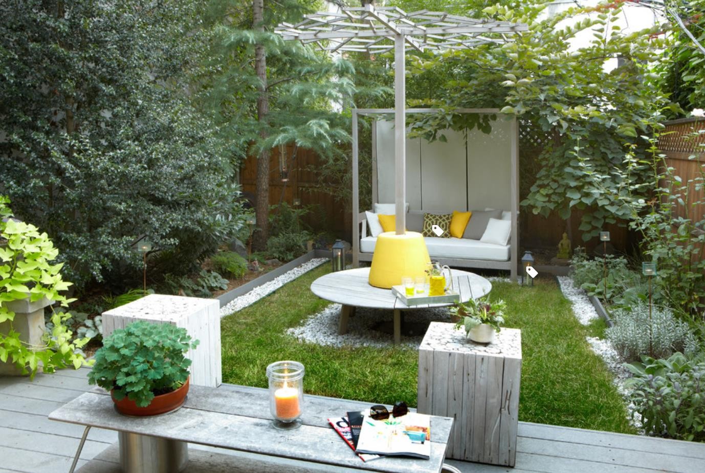 庭院设计:精选20个低造价高颜值的小面积别墅洋房花园送给你|庭院