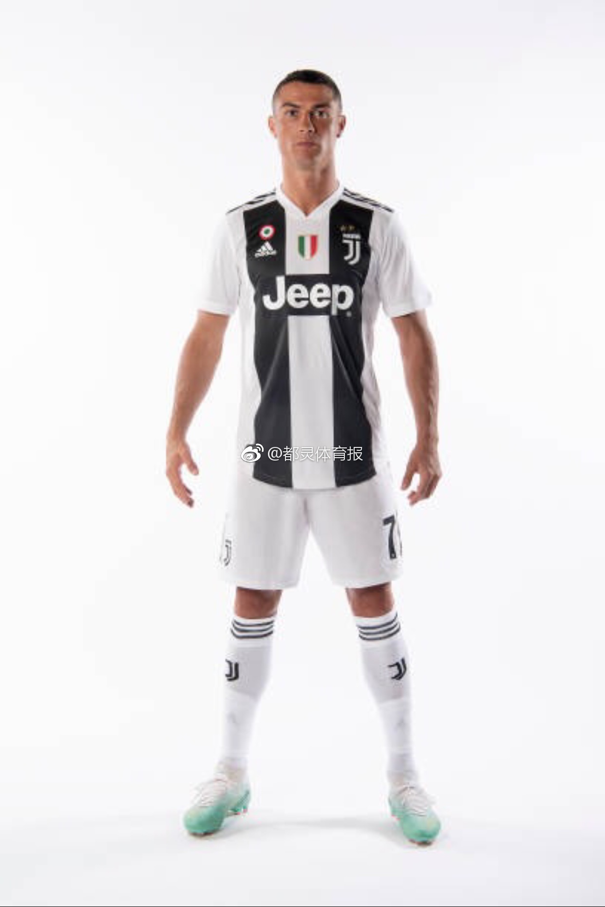 c罗尤文球衣定妆照