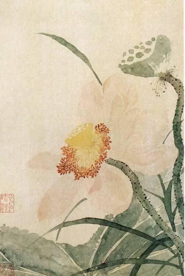 跟着画作穿越回去体会什么才是岁月静好一代宗师恽南田国画