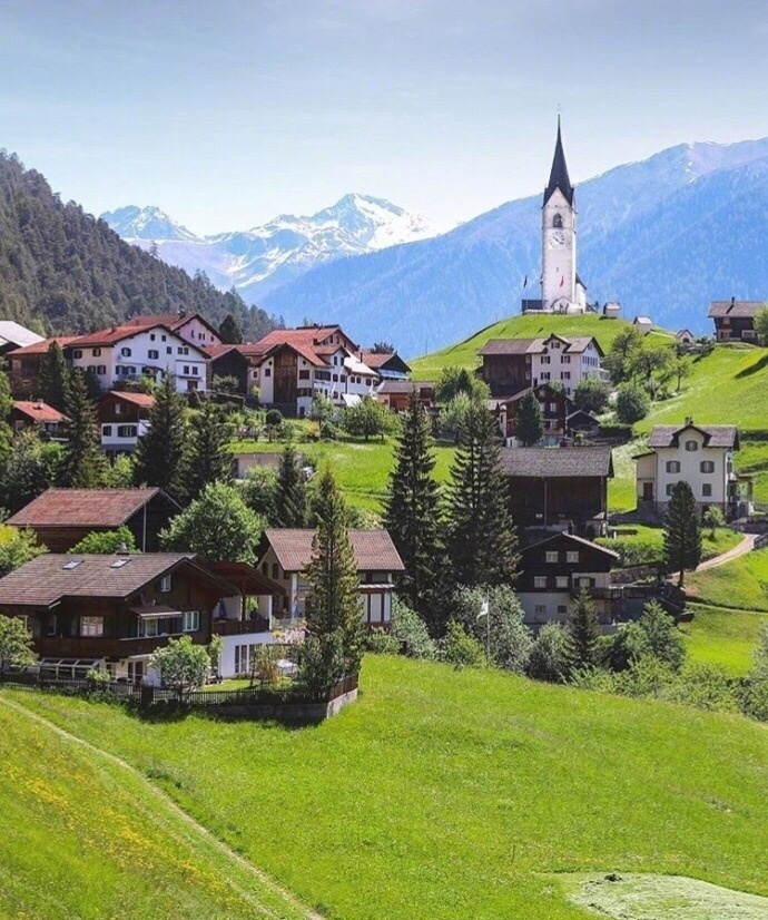 瑞士小镇理想的居住地