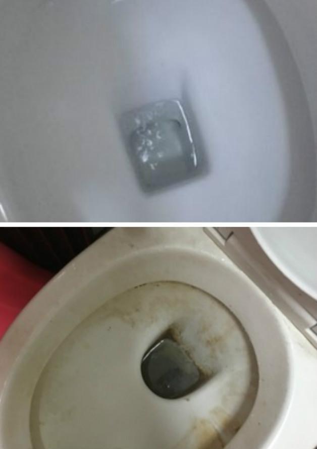 马桶上尿渍又黄又臭?老保姆教你一简单绝招,杀菌消毒干净无异味