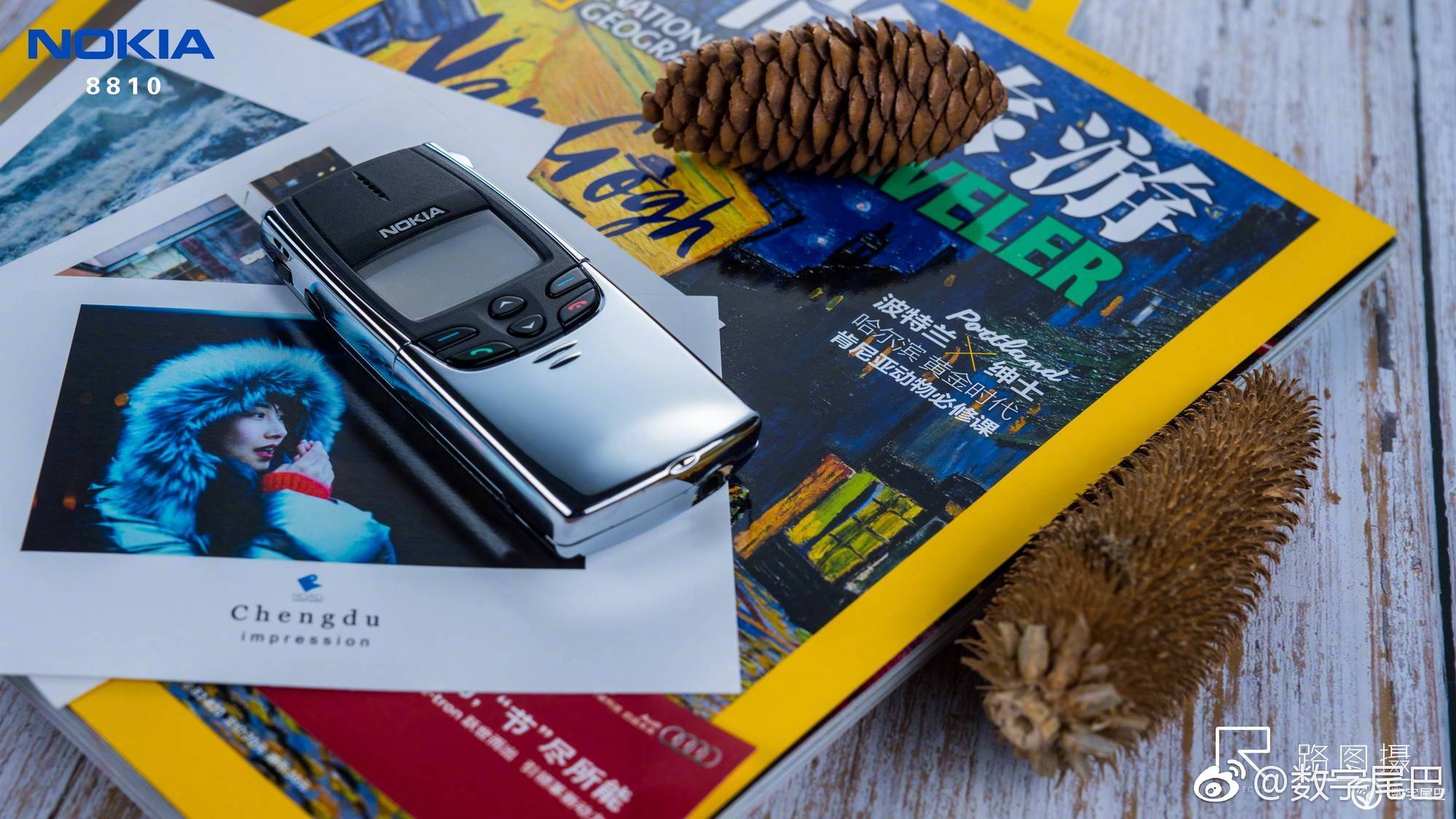 尾巴| 成都叉哥 分享了一组 1998 年发布的旗舰手机——诺基亚 8810