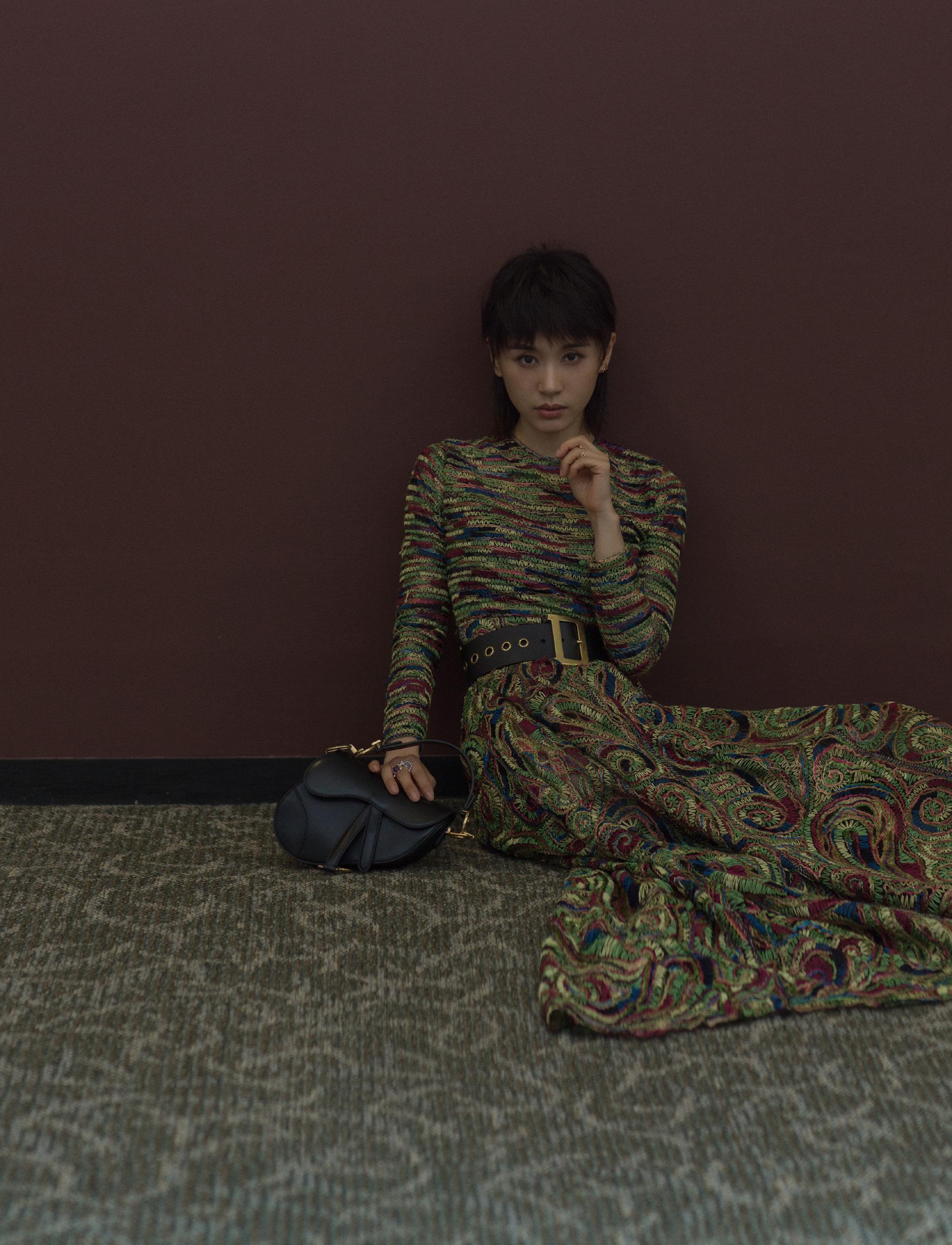 王子文出席dior 迪奥全新马鞍包系列臻赏酒会