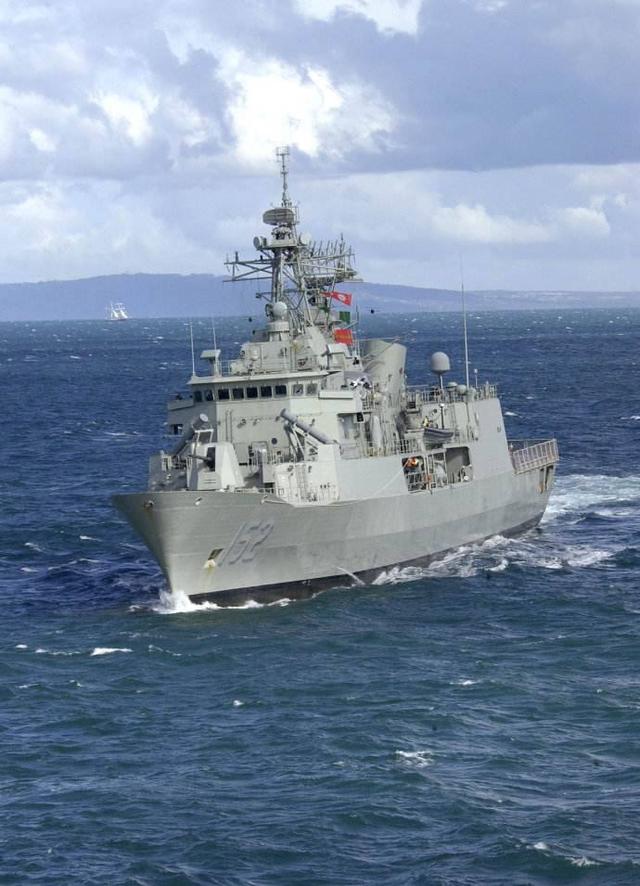 被中国海军敲打的澳大利亚军舰啥来头?和马岛海战有点渊源!