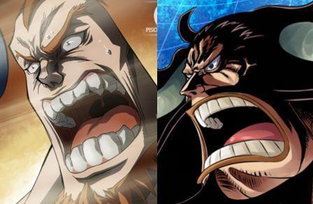 欧文和凯多在尾田的另一部短集漫画《无敌王》中龙马是主角,生前的他