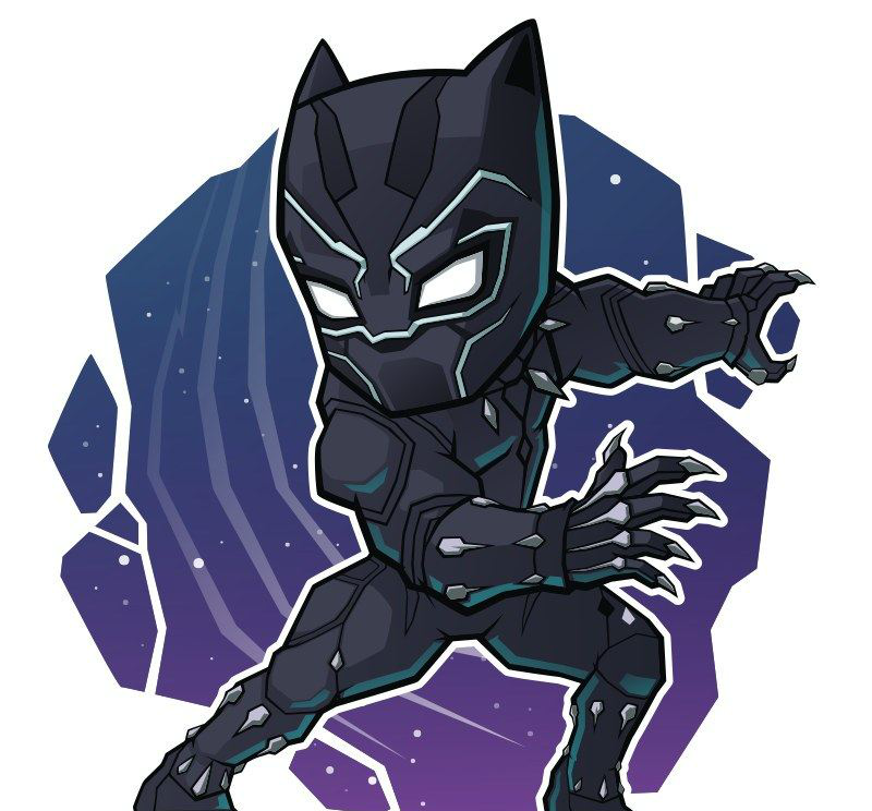 齐的q版黑寡妇向右看齐的q版雷神向右看齐的q版黑豹向右看齐的q版洛基