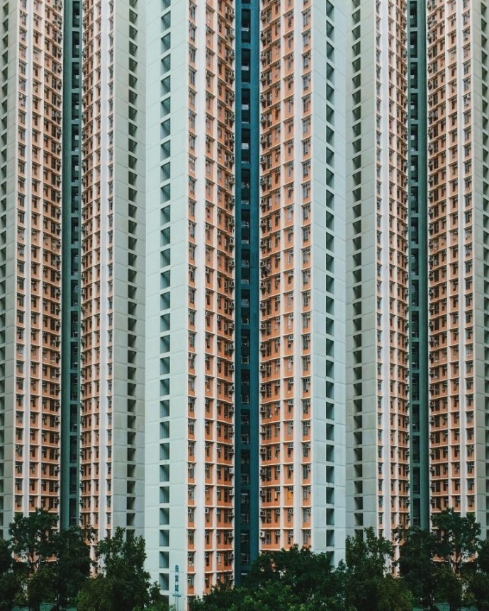 密恐慎入!香港建筑的迷人照片,极致线条设计让人痴迷