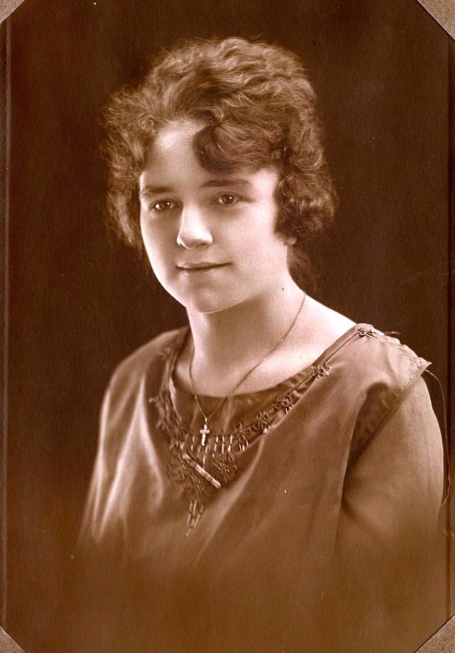 老照片1920年代的流行发型1