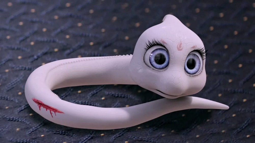 天乩之白蛇传说 杨紫这个小白蛇的特效实在……太可爱了……就