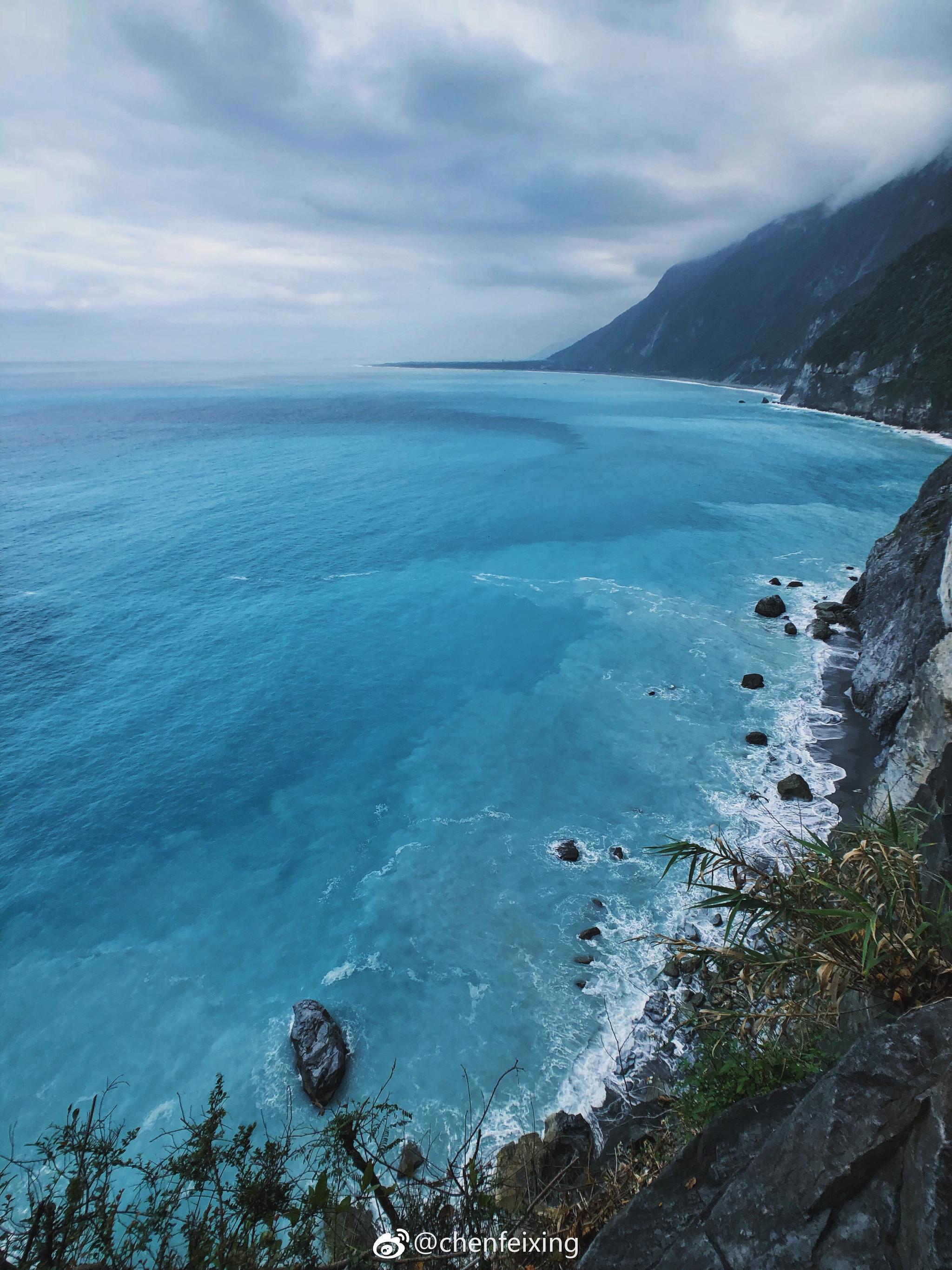 今天在花莲真的被海美哭了