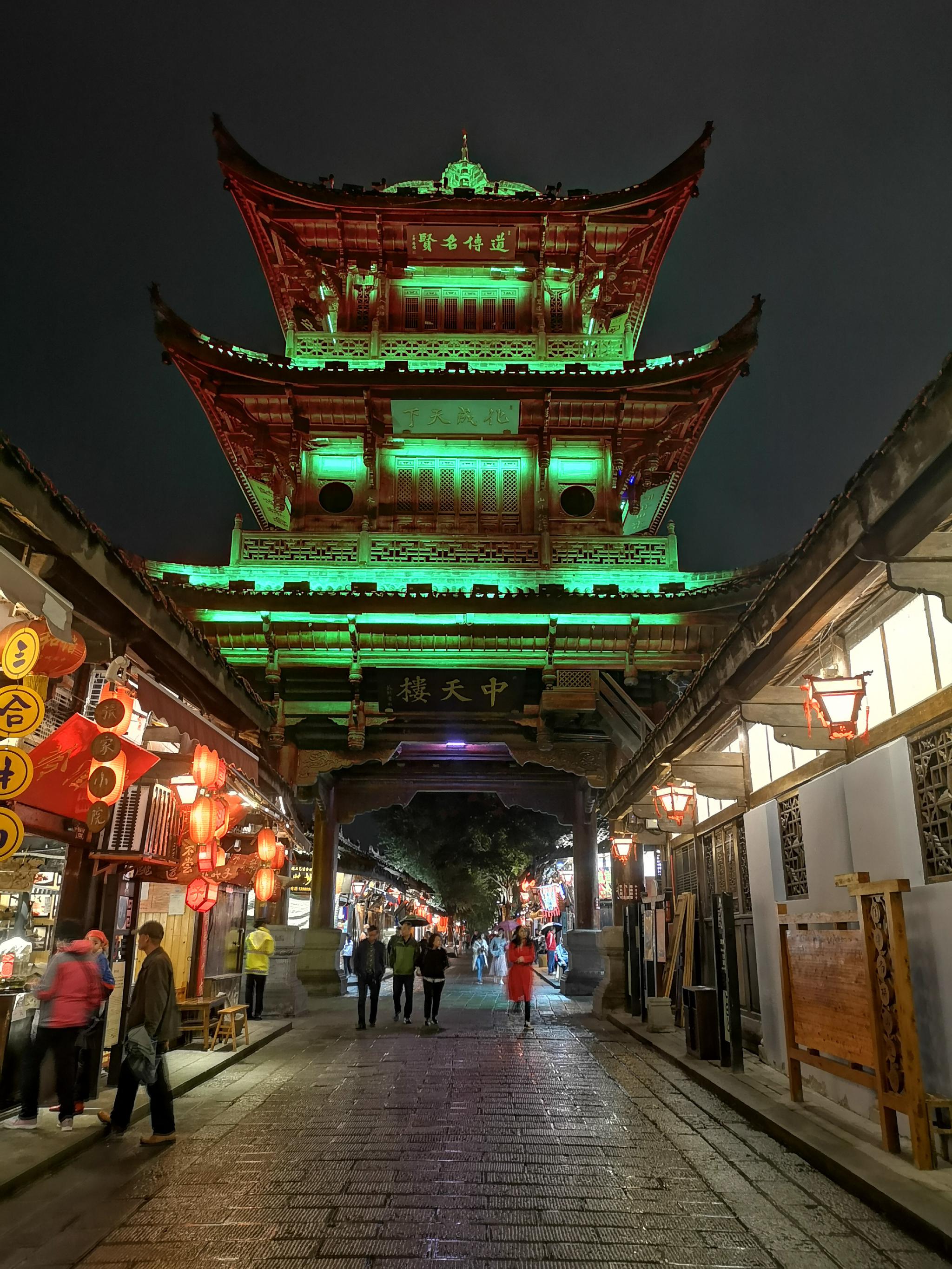 阆中看夜景最佳地方图片