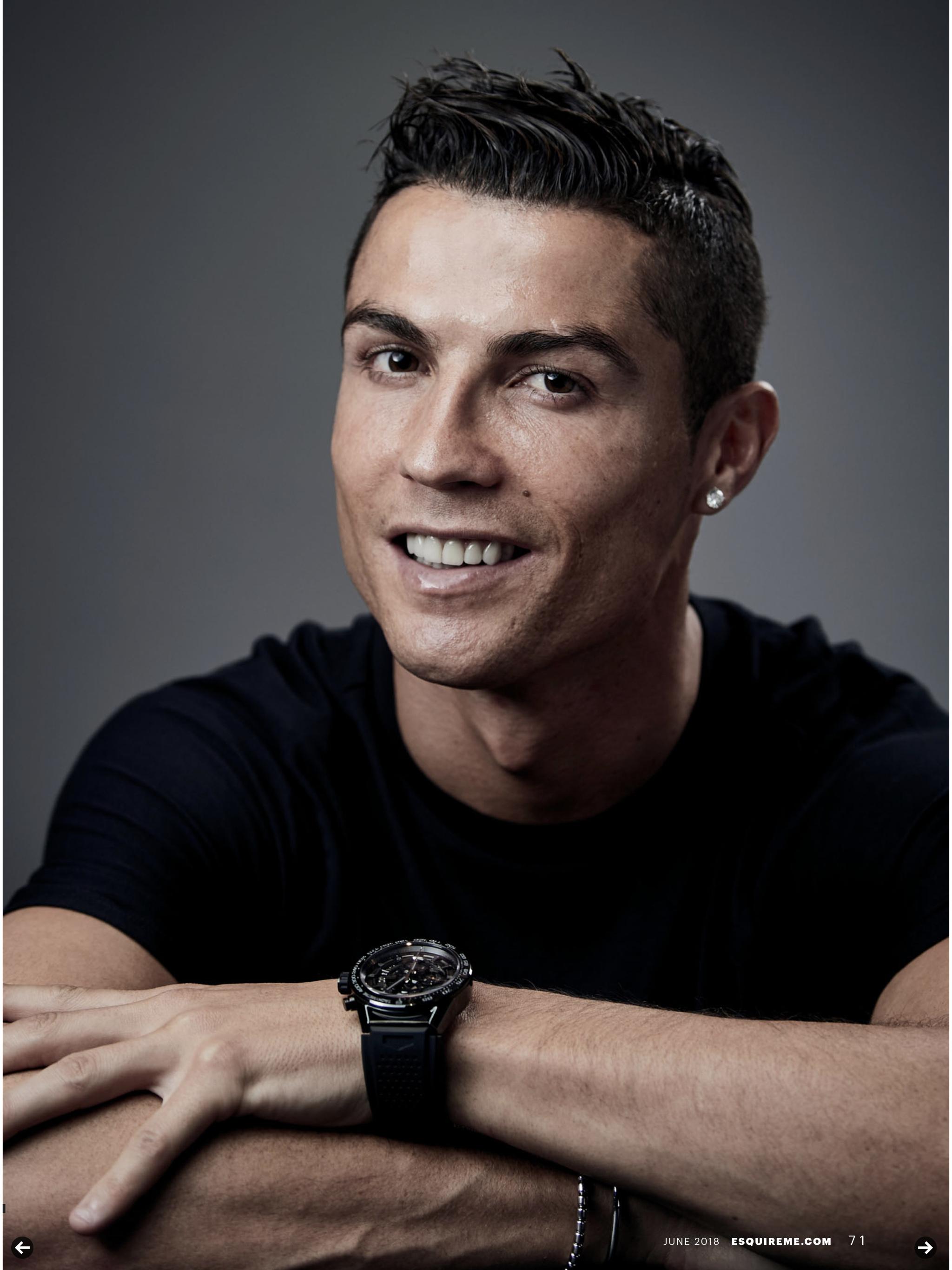 c罗登上中东版esquire杂志6月号极清封面及写真美图欣赏