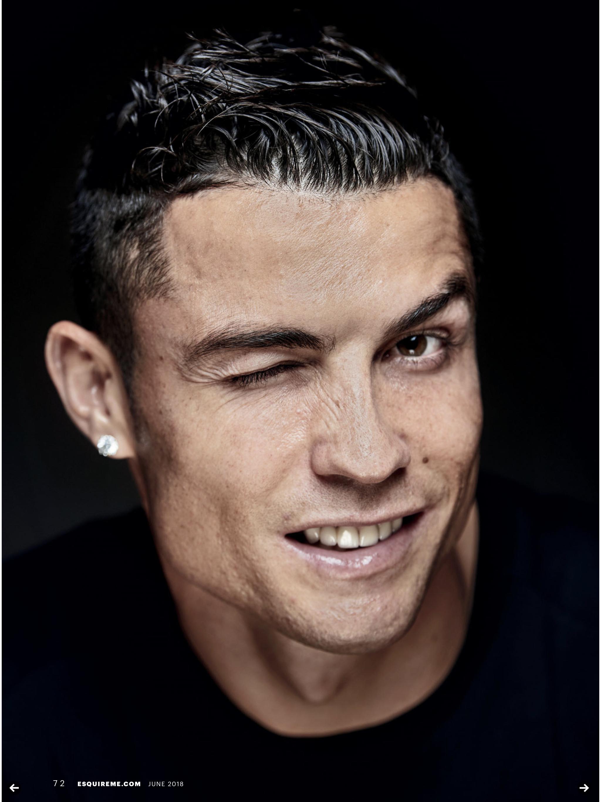 c罗登上中东版esquire杂志6月号极清封面及写真美图欣赏