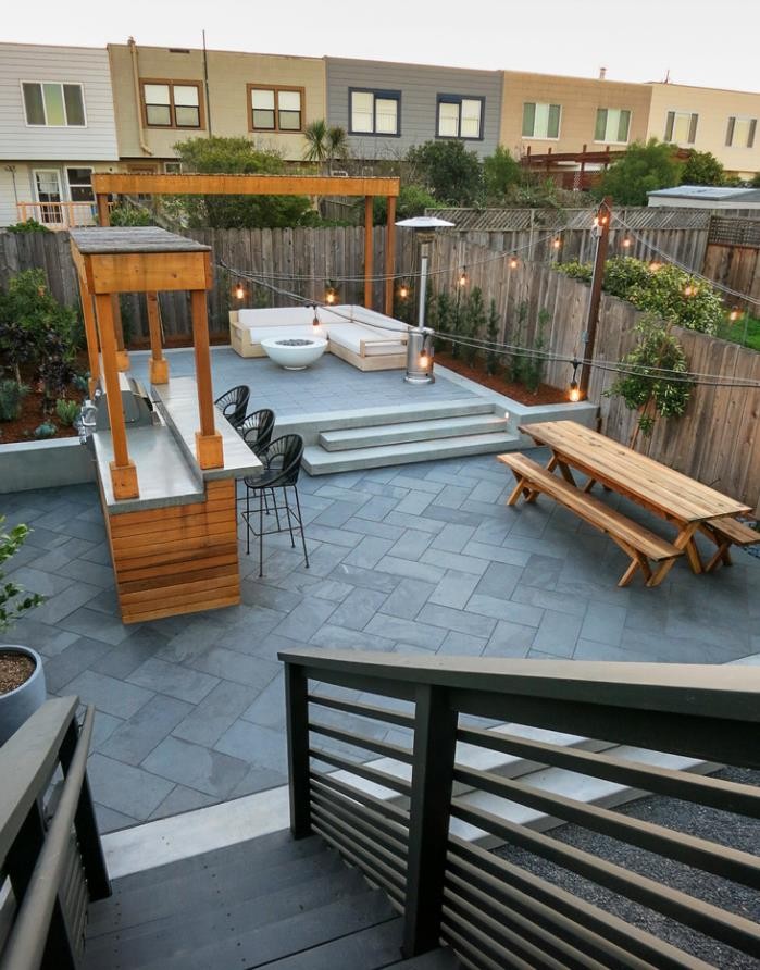 庭院设计:精选20个低造价高颜值的小面积别墅洋房花园送给你