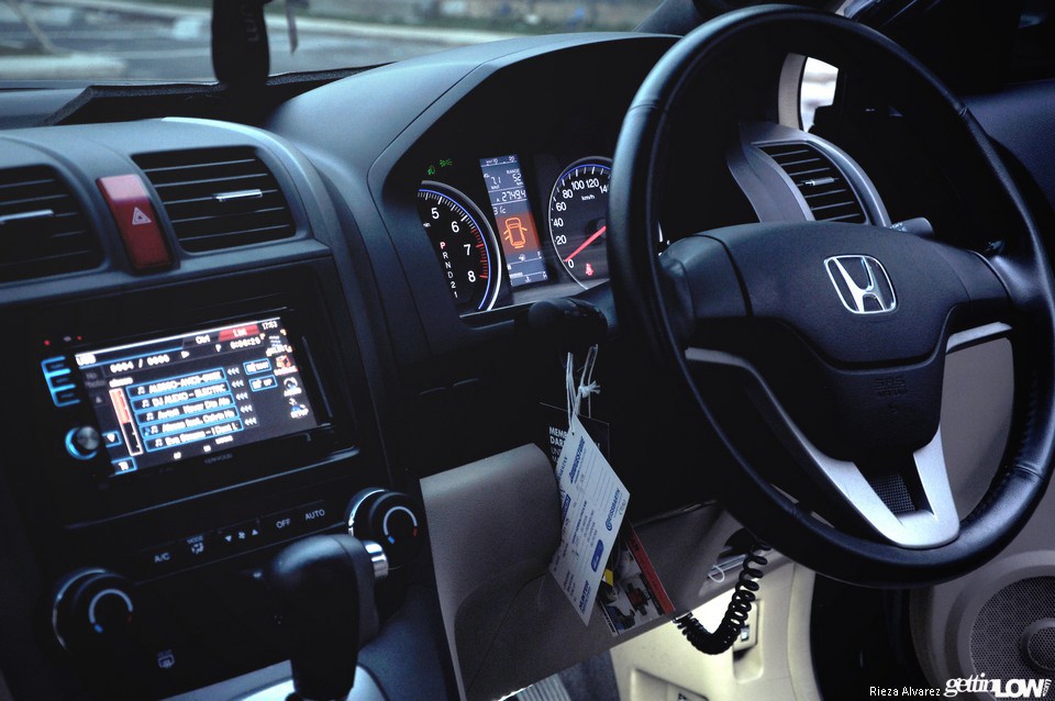 只要是本田都必须趴下来10款本田crv改装案例