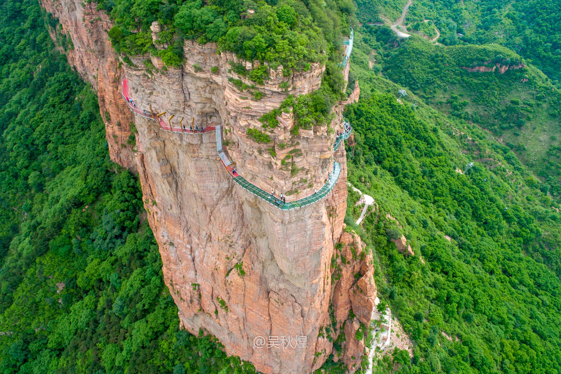 被网上的照片，骗过来这里的，河北邯郸，东太行风景区_新浪新闻