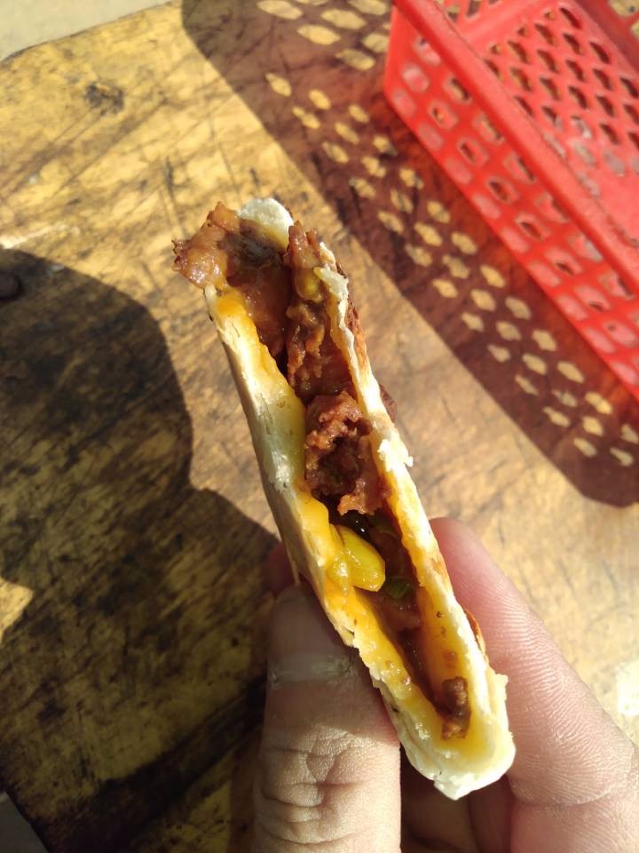 山东曲阜陶洛村赶集,巧遇泗水名吃肉火烧