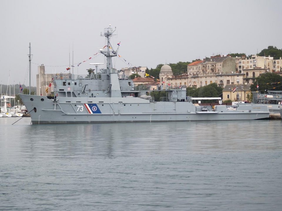 克罗地亚海军舰艇图片
