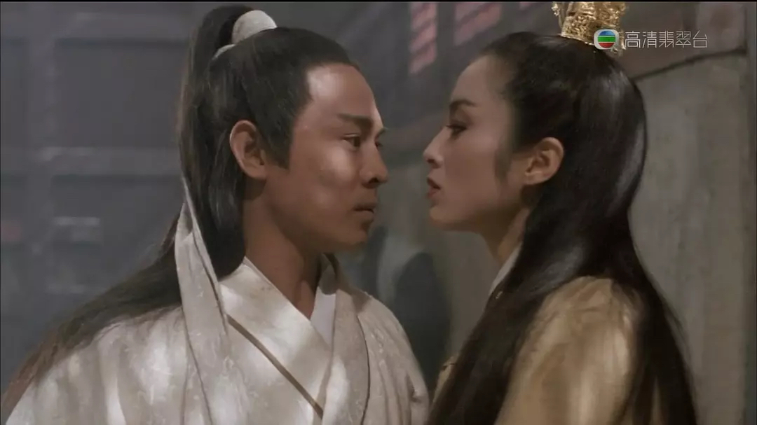 李连杰张敏若再度联手《倚天屠龙记2》赵敏周芷若颜值胜负何分?