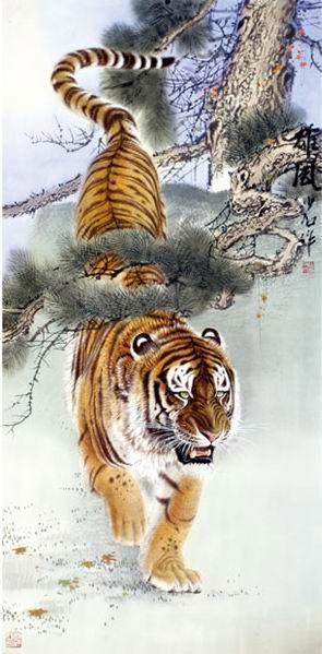 伏虎散人张少石师承大师娄师白有虎王之誉