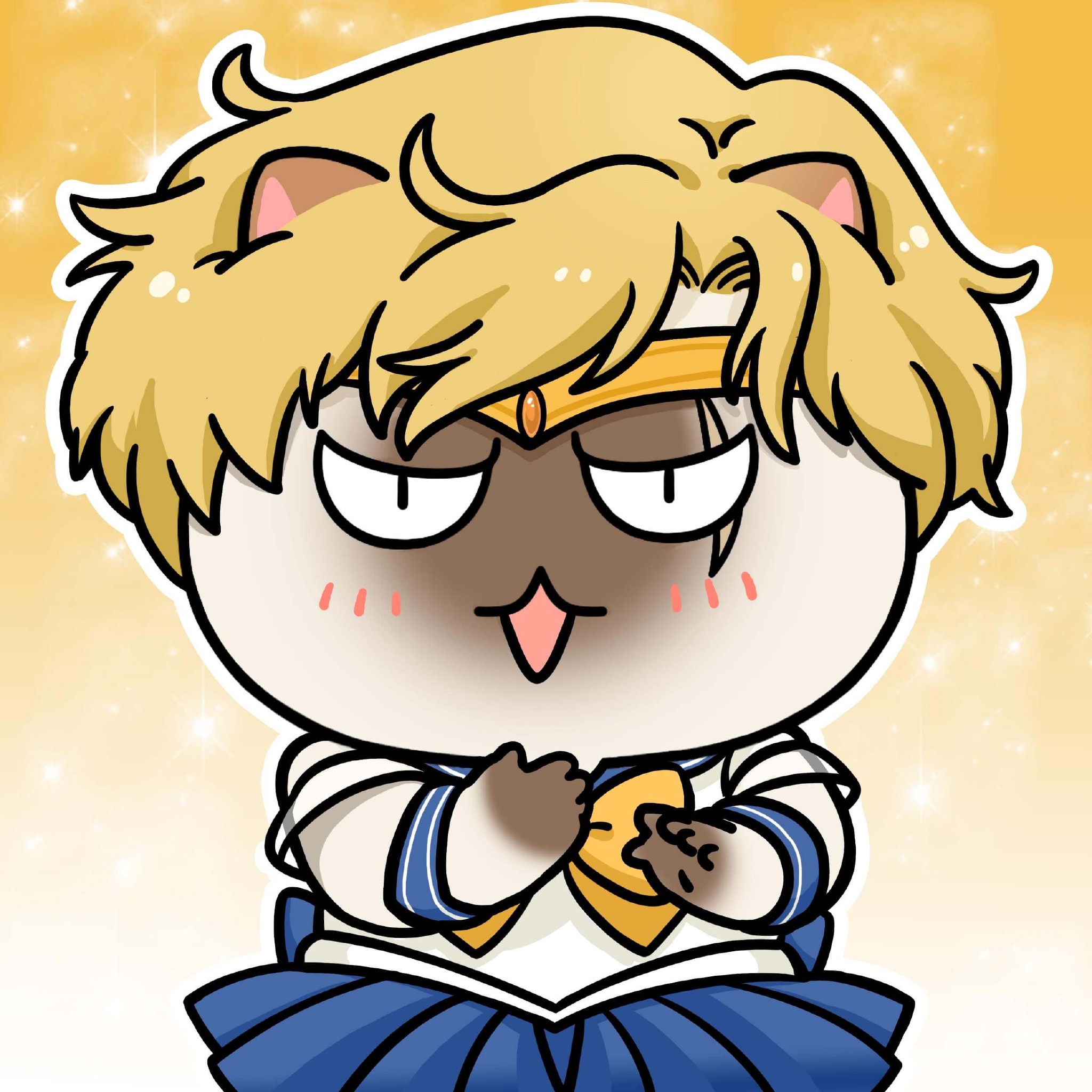 代表喵咪惩罚你转发后可做头像