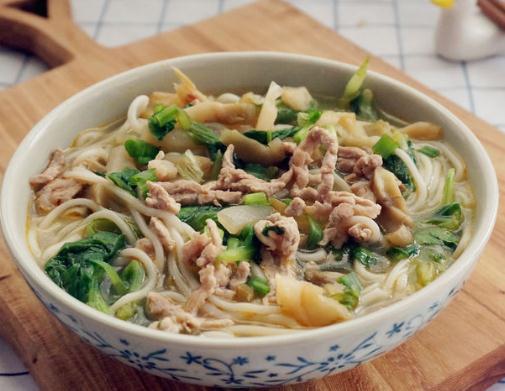 榨菜肉丝面