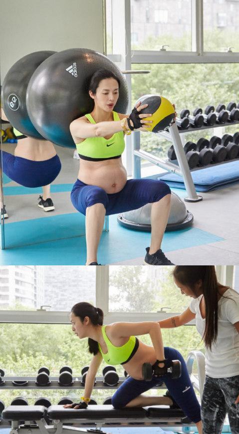 熊黛林是怎么做到怀孕只胖胸不胖腿的