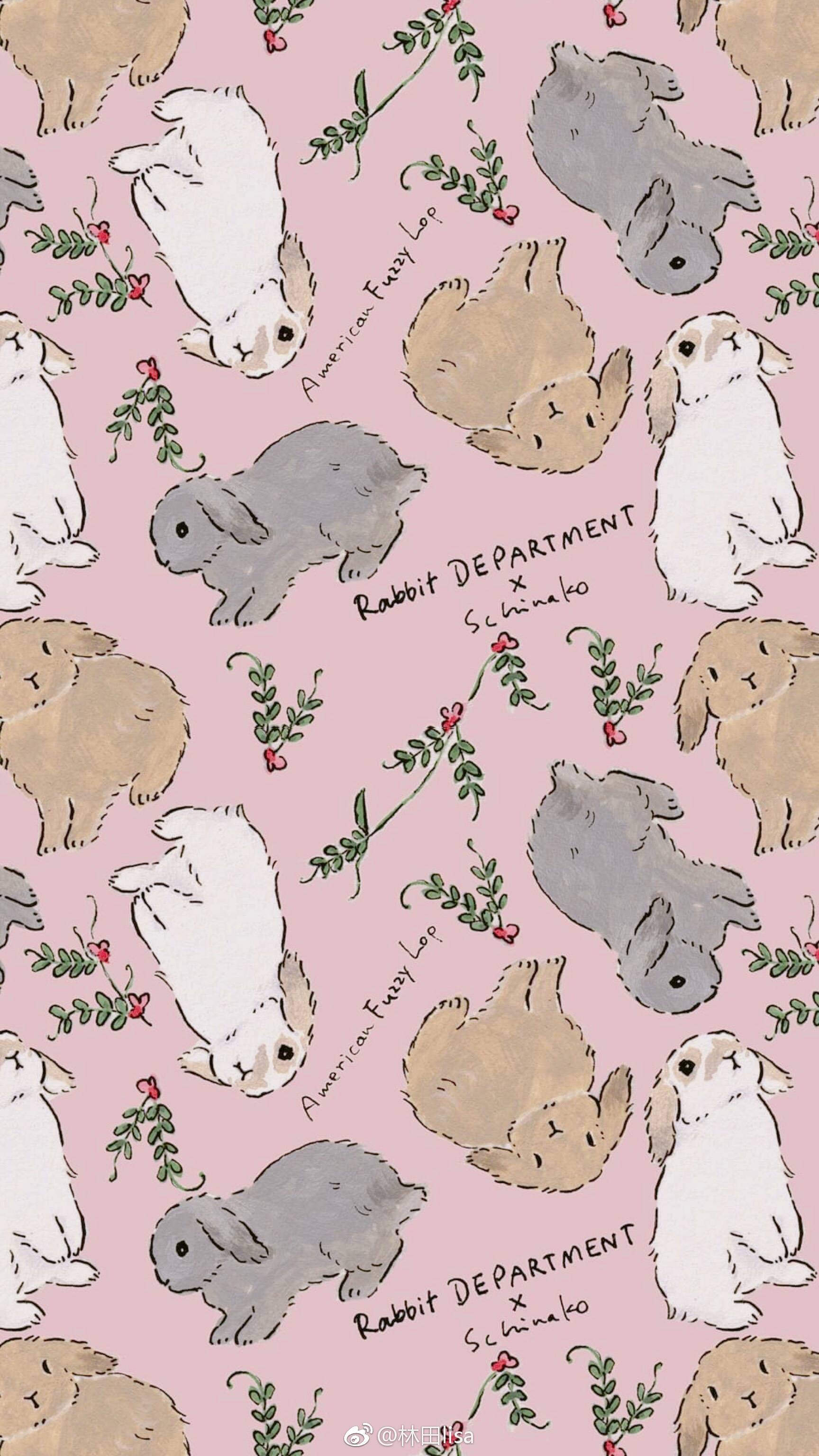 作者ins|小兔子|壁纸|一张_新浪新闻