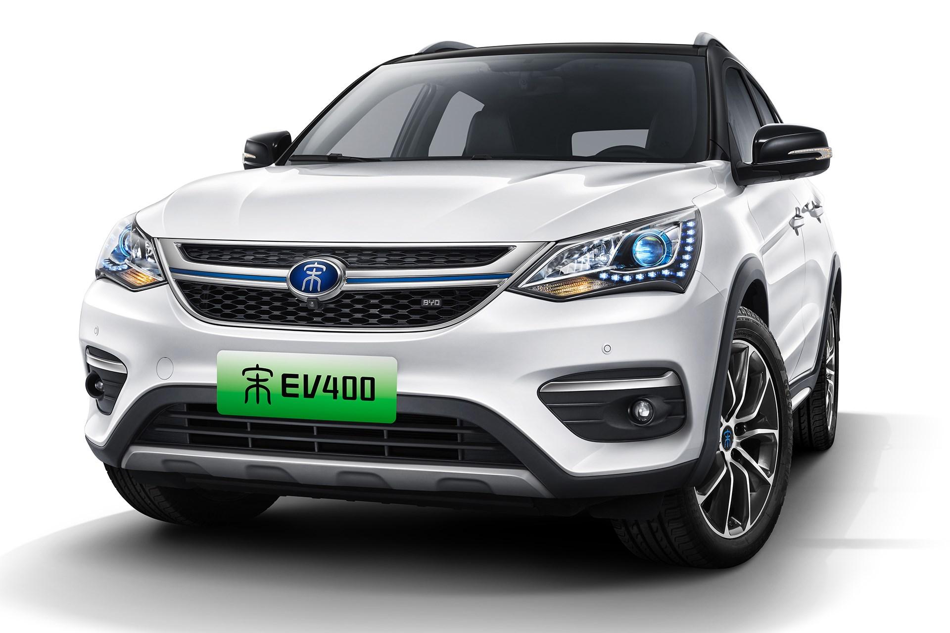 比亚迪宋ev400此外便是年度改款的常规升级.