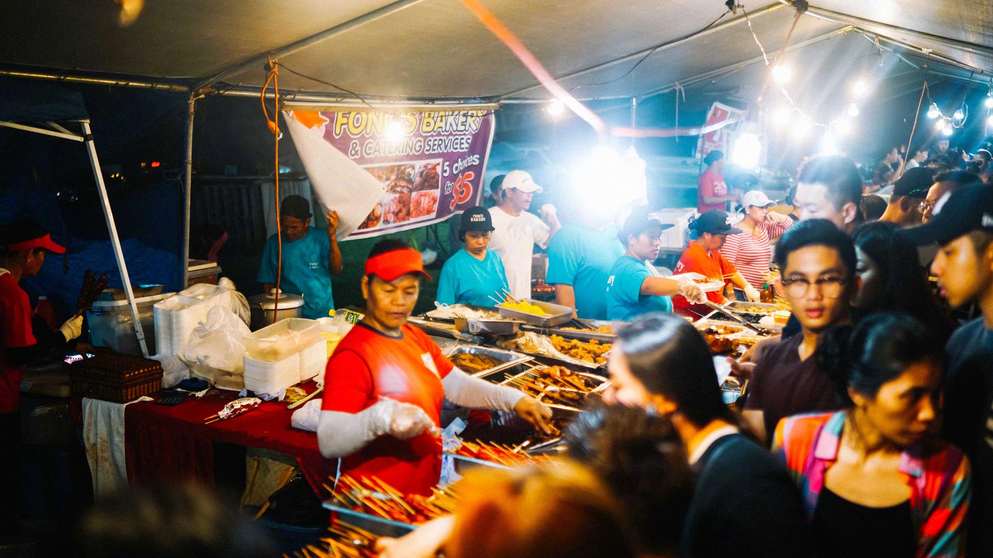 塞班岛夜市的烧烤真的是很好吃了!