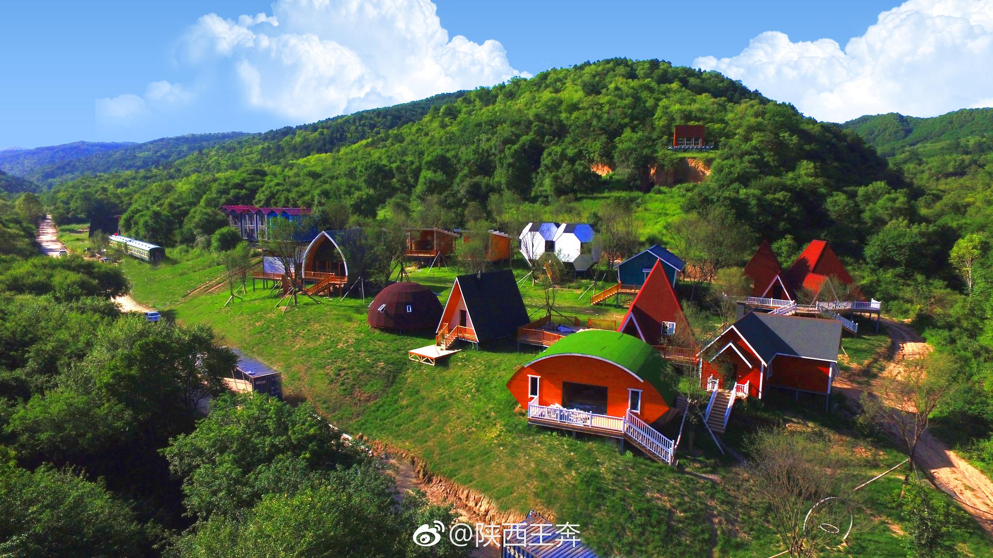 延安黄龙有个树顶漫步自然科普教育基地