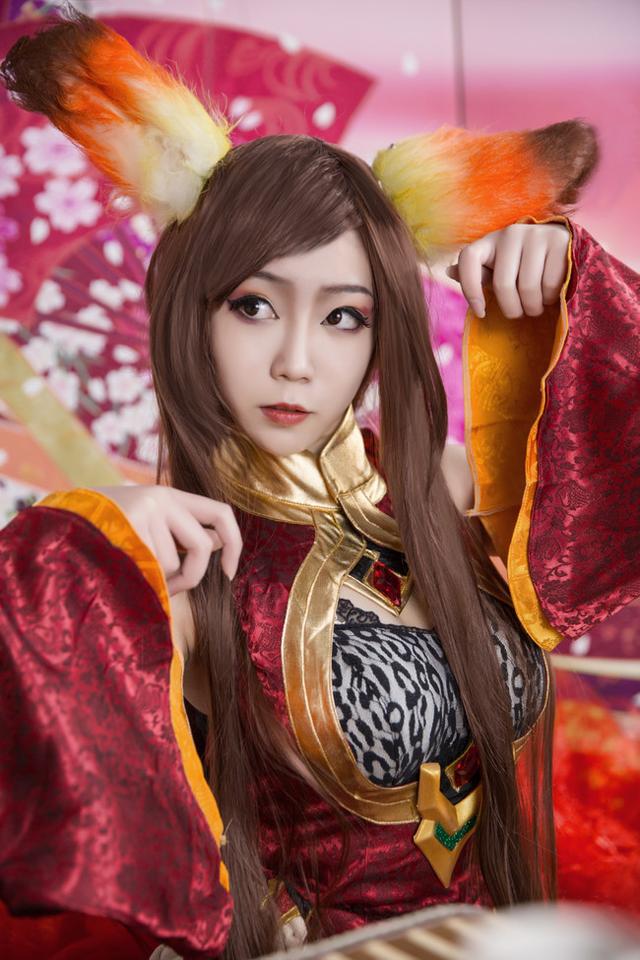 少女阿狸 妲己 王者荣耀 cosplay