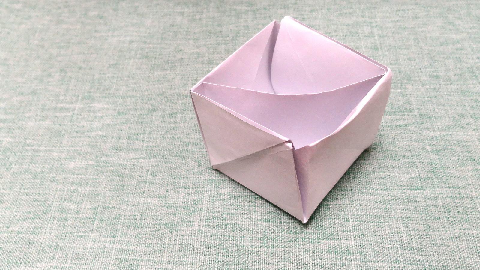 折纸系列a4方形两用纸盒分开收纳更方便