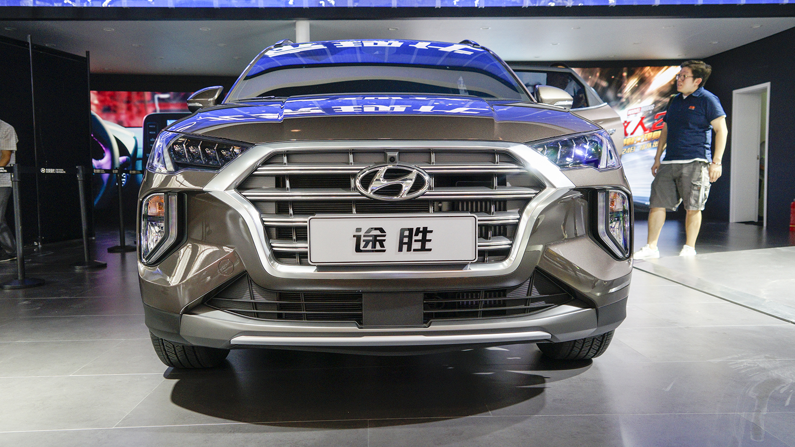 当之无愧的最丑现代全新途胜亮相成都车展