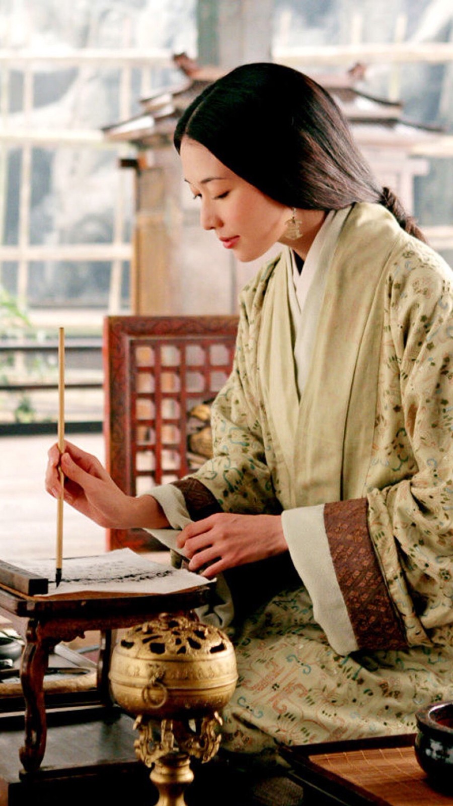 林志玲在电影赤壁中的小乔扮相你给打多少分