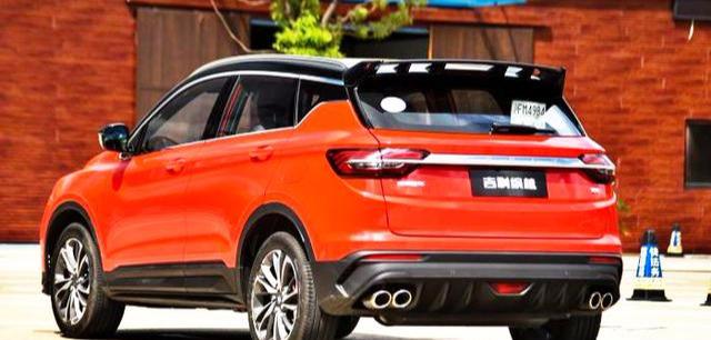 吉利终于良心一回！全新“豪华SUV”配四排气管，新车7.8万起！