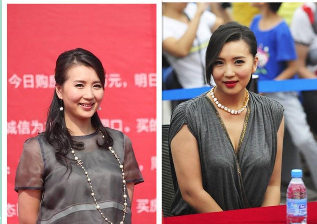 38岁陈好素颜近照, 脸大了两倍, 保镖豪车随身, 女儿特像富豪爹