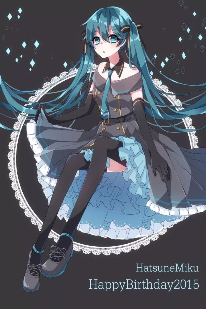 初音洛天依动漫图片专辑