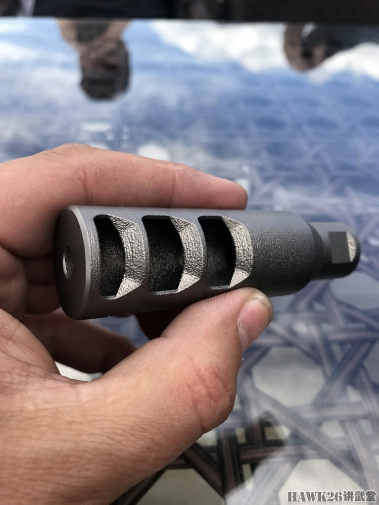 3d打印纯钛制退器顶级运动员的新副业令无数枪迷疯狂