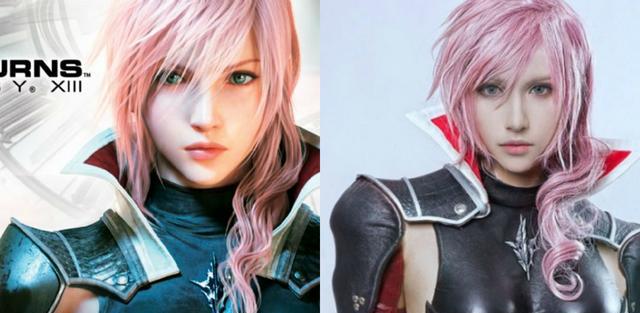 最终幻想13的"雷霆姐"是截图还是cosplay