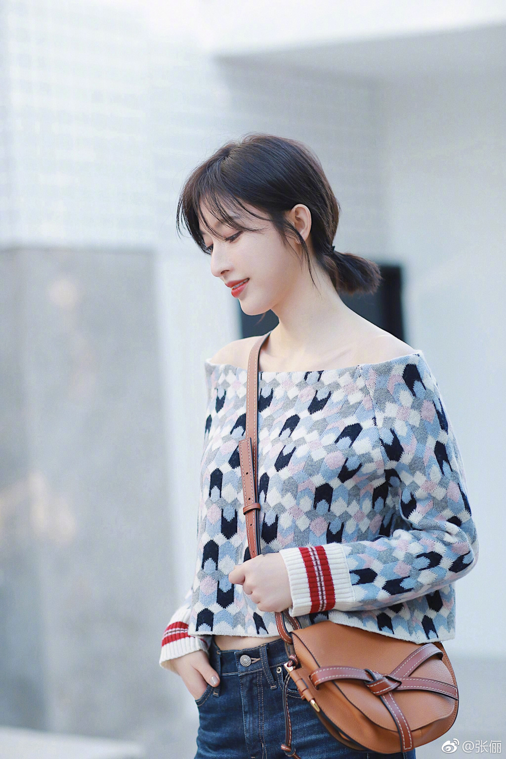 张俪只是剪对了一款发型34岁秒变成24岁少女这款短发真时髦