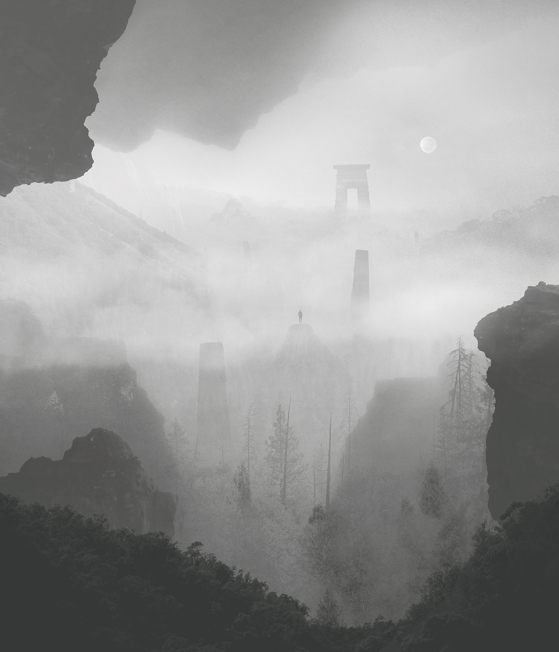 孤独而荒凉的失落秘境photobysparseahmedmostafa