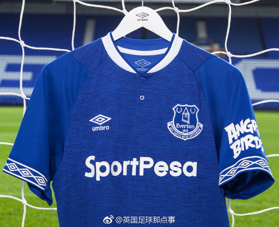 埃弗顿公布2018-19赛季主场球衣,袖口有点好看