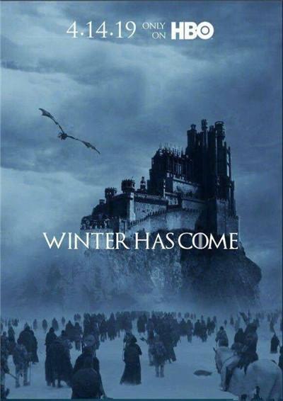 hbo《权力的游戏》第八季海报发布!斗争角逐,最终鹿死谁手?