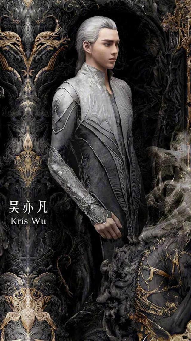《爵迹2》发布最新海报，吴亦凡2个造型都太帅了吧，眼神全是戏